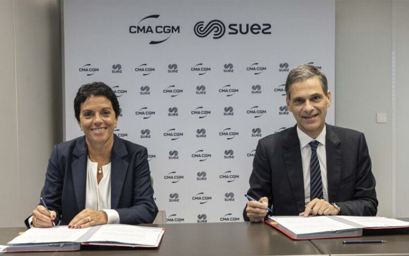 CMA CGM, SUEZ ink MoU on decarbonisation