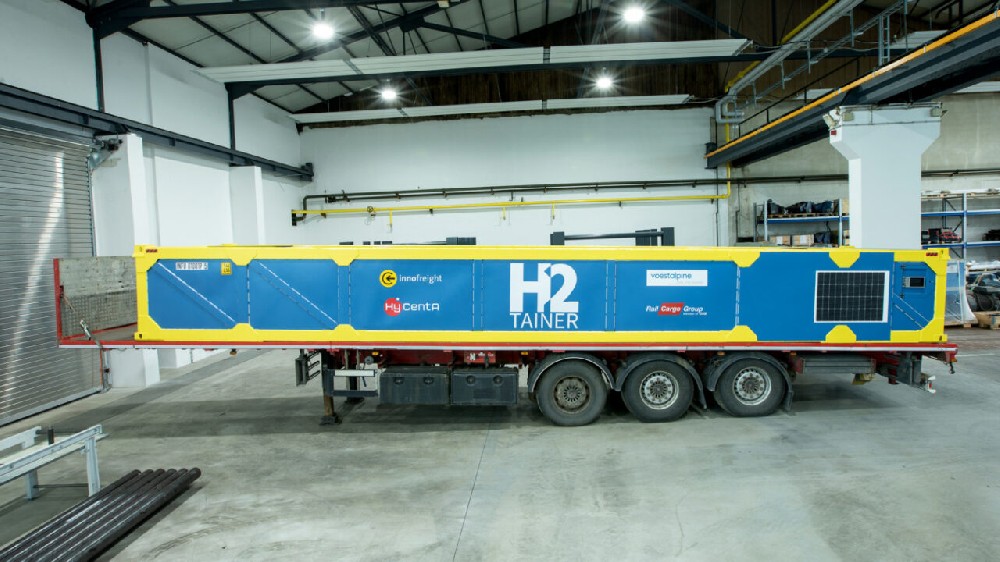 Voestalpine, Innofreight unveil hydrogen transport container