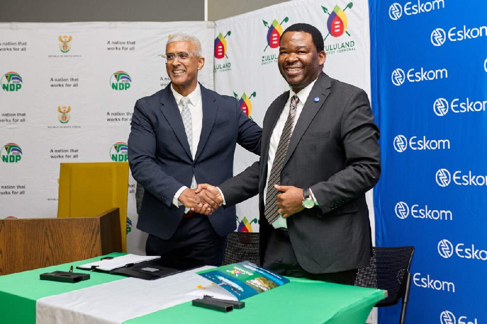 Eskom、ZET密封LNG进口终端框架